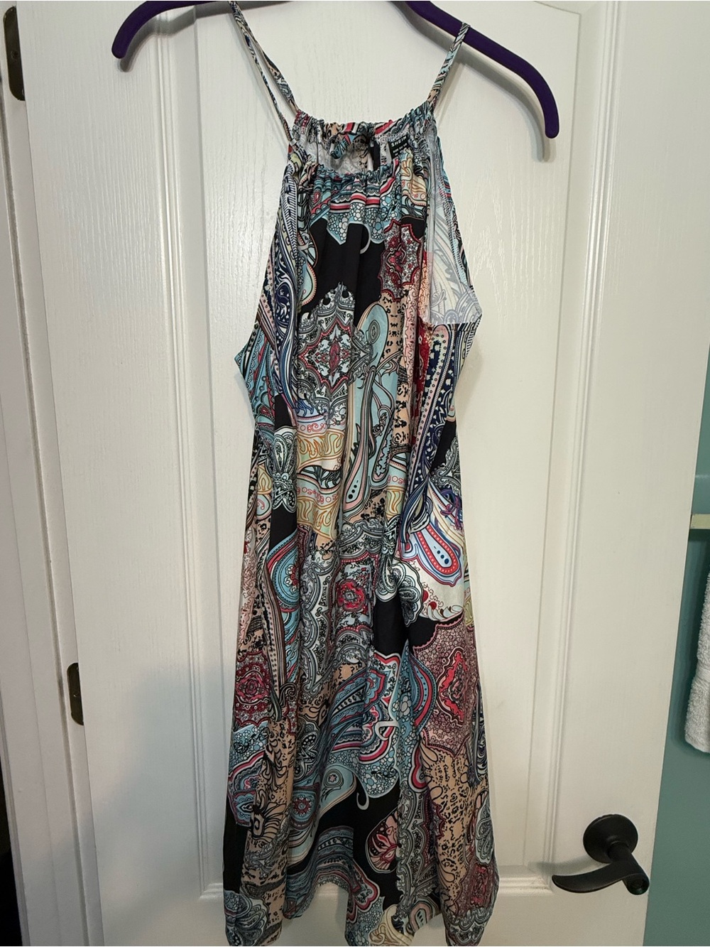NWOT Paisley Halter Dress